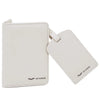 Passi- ja matkatavaratunnistekotelo – tyylikäs matkasetti PU-nahkaa, BEIGE