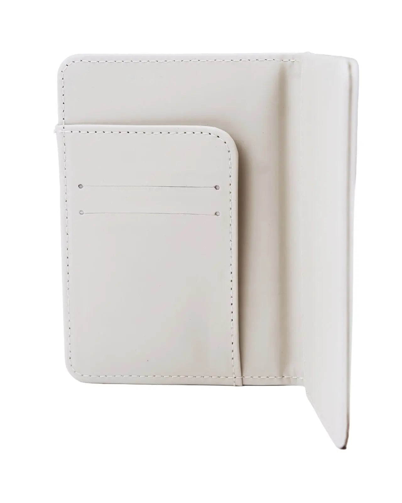 Etui na paszport i identyfikator do bagażu - elegancki zestaw podróżny z PU leather BEIGE TRAVEL MUST HAVE