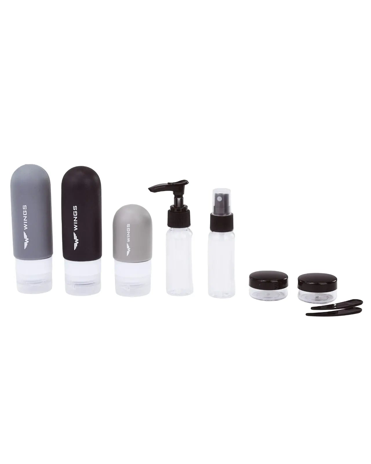 Zestaw butelek podróżnych w etui 90ml TRAVEL MUST HAVE