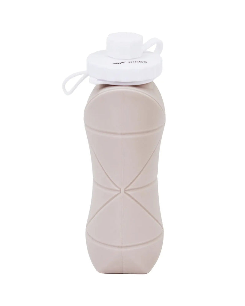 WINGS  690 ml BEIGE foldable travel water bottle