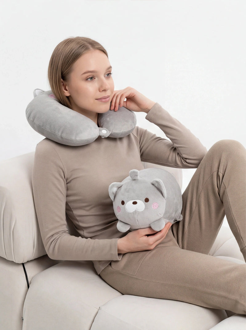 WINGS children's travel pillow plush toy 2-in-1