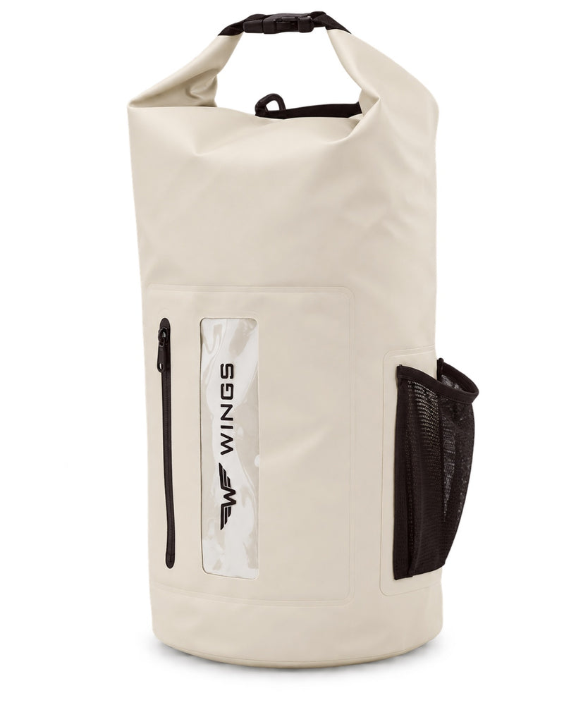 22L Dry Bag with backpack function BEIGE