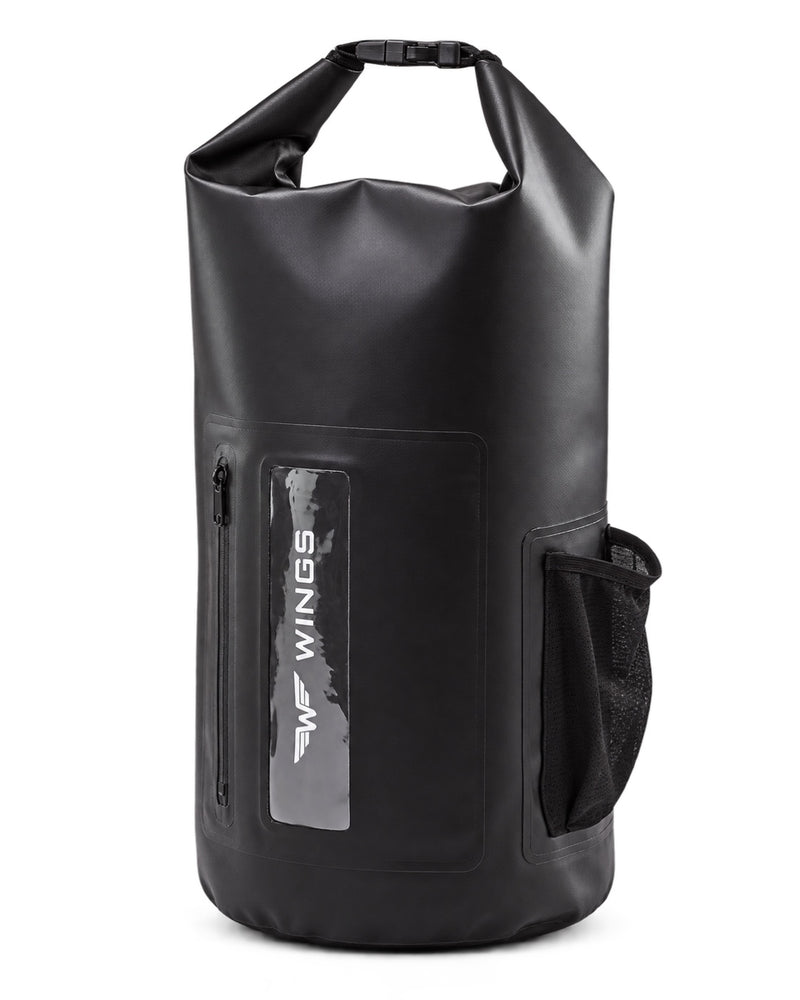 22L Dry Bag with backpack function BLACK