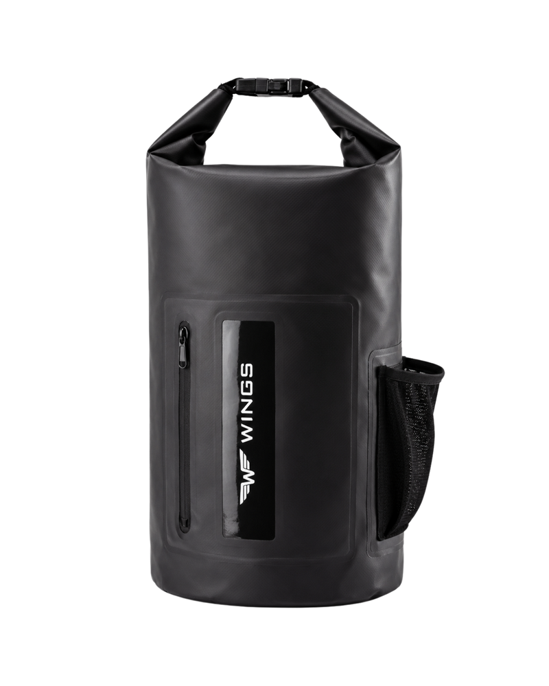 22L Dry Bag with backpack function BLACK