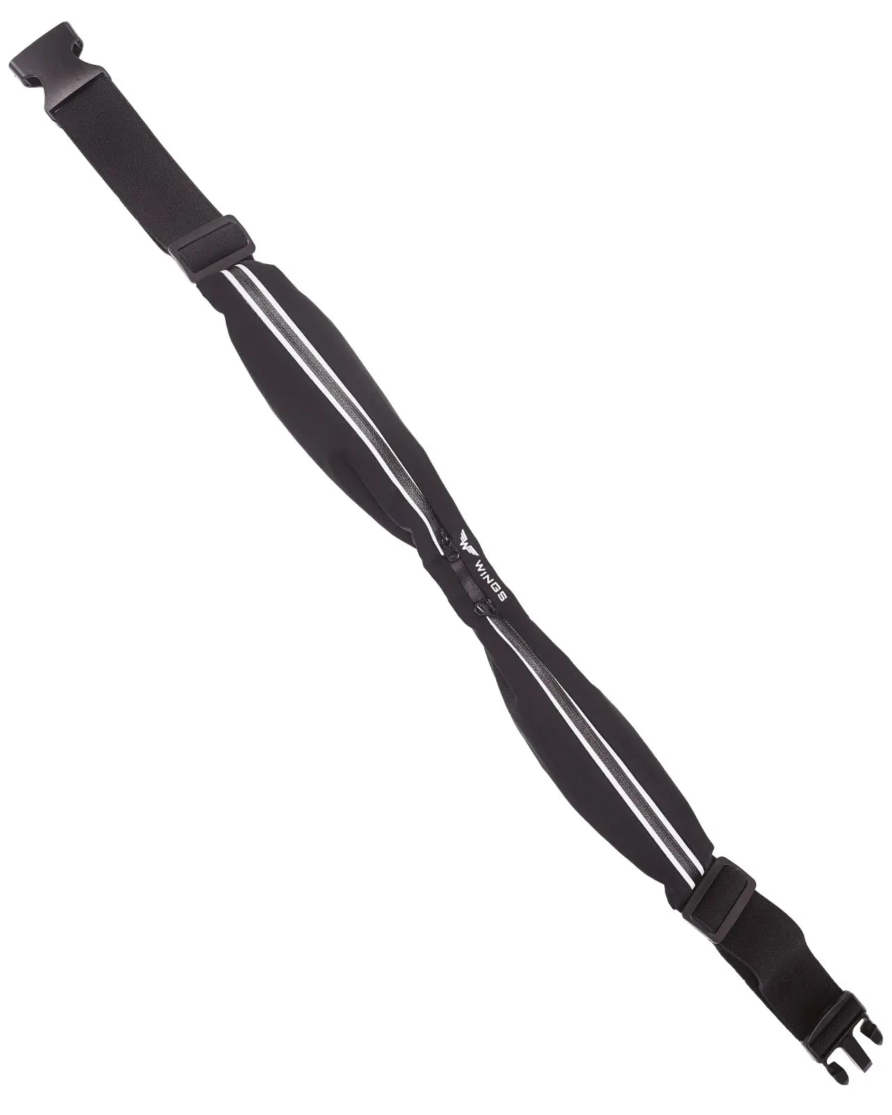 Ukryta nerka WINGS z elastycznym paskiem BLACK TRAVEL MUST HAVE