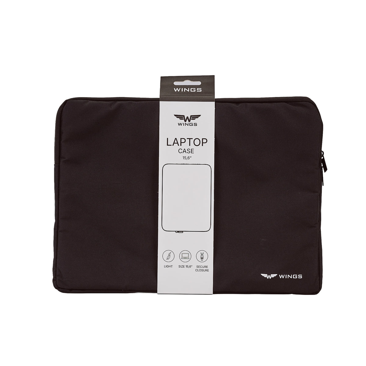 Pouzdro na notebook 15,6 WINGS BLACK
