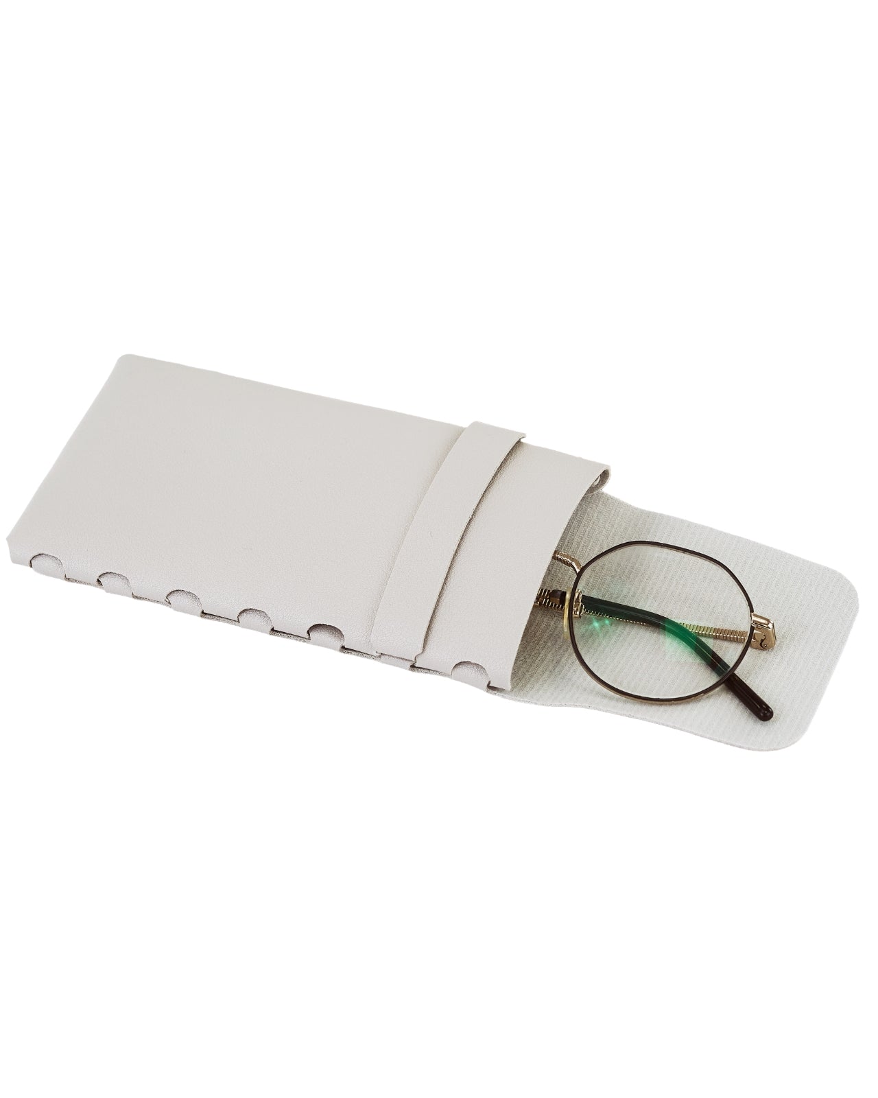 Pokrowiec na okulary WINGS zamykany na klapkę - GREY TRAVEL MUST HAVE