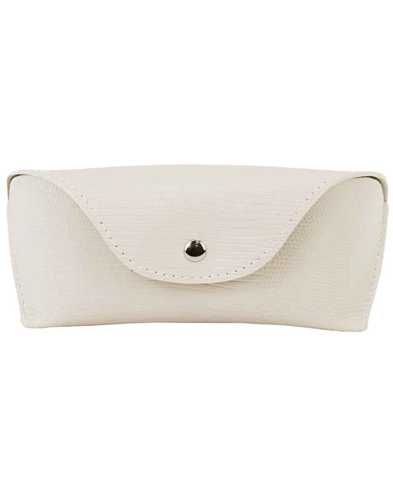 Elegant WINGS eyeglass case - BEIGE