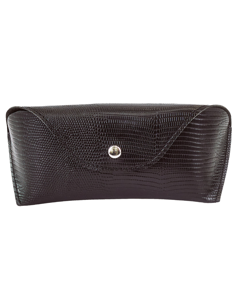 Elegant WINGS eyeglass case - BLACK