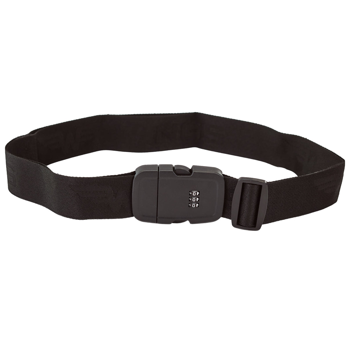 Luggage security strap with combination lock WINGS BLACK