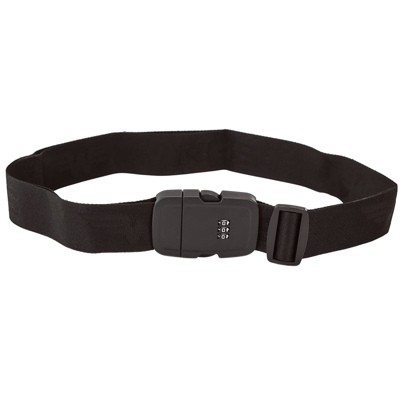 Luggage security strap with combination lock WINGS BLACK
