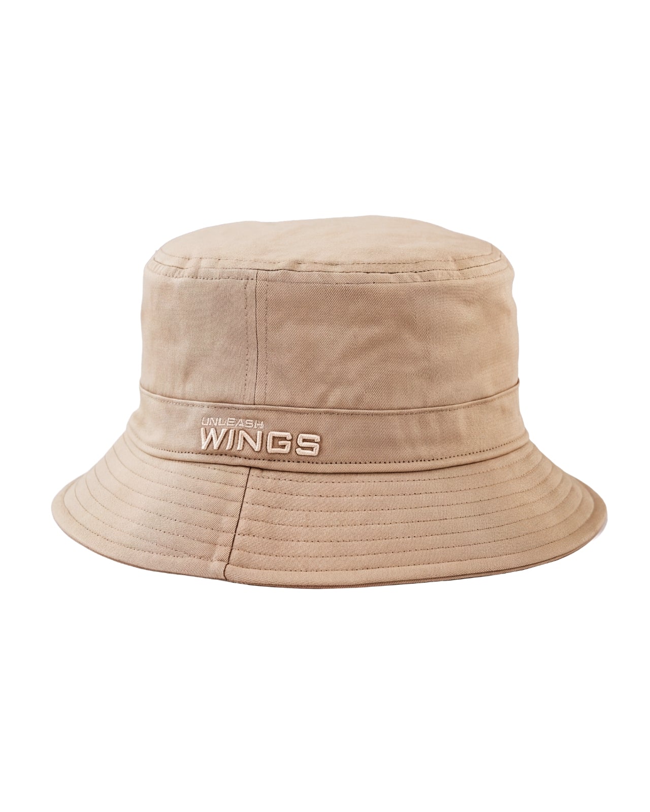 Bucket Hat WINGS UNLEASH cotton hat BEIGE