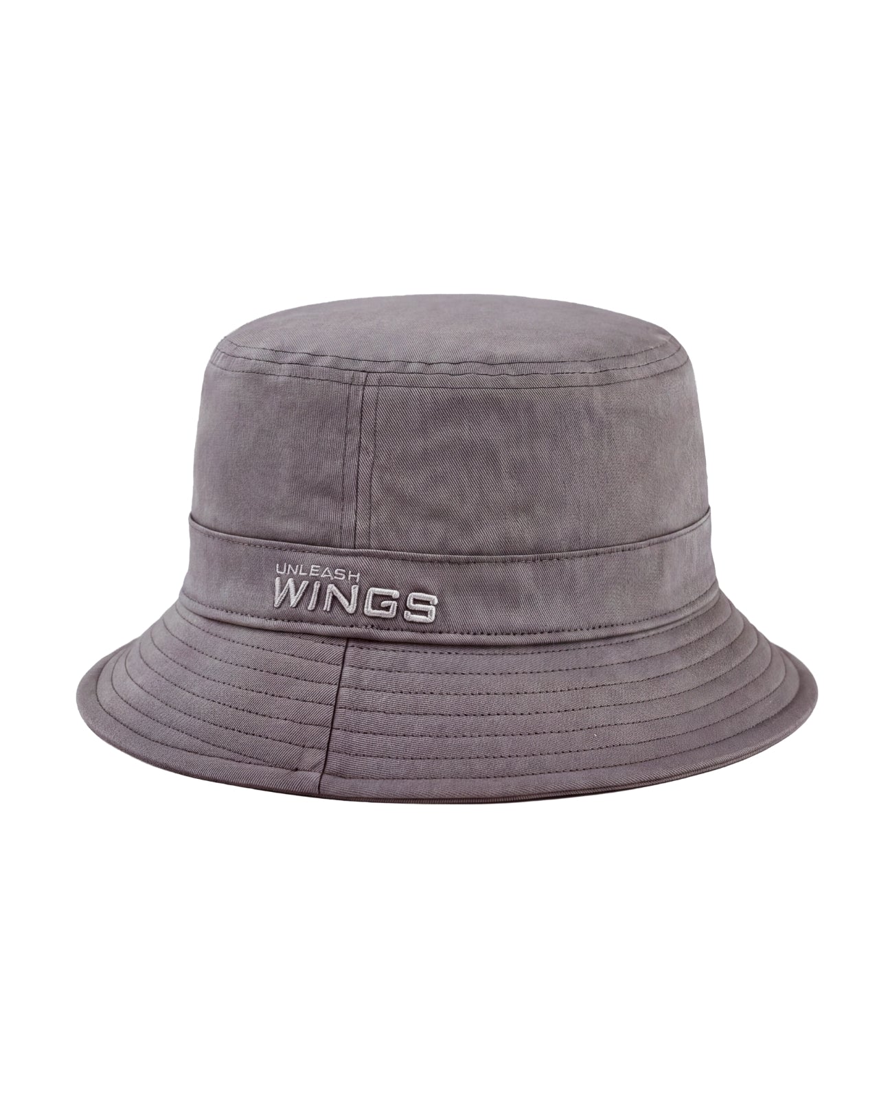 Bucket Hat WINGS UNLEASH bomuldshat GRÅ