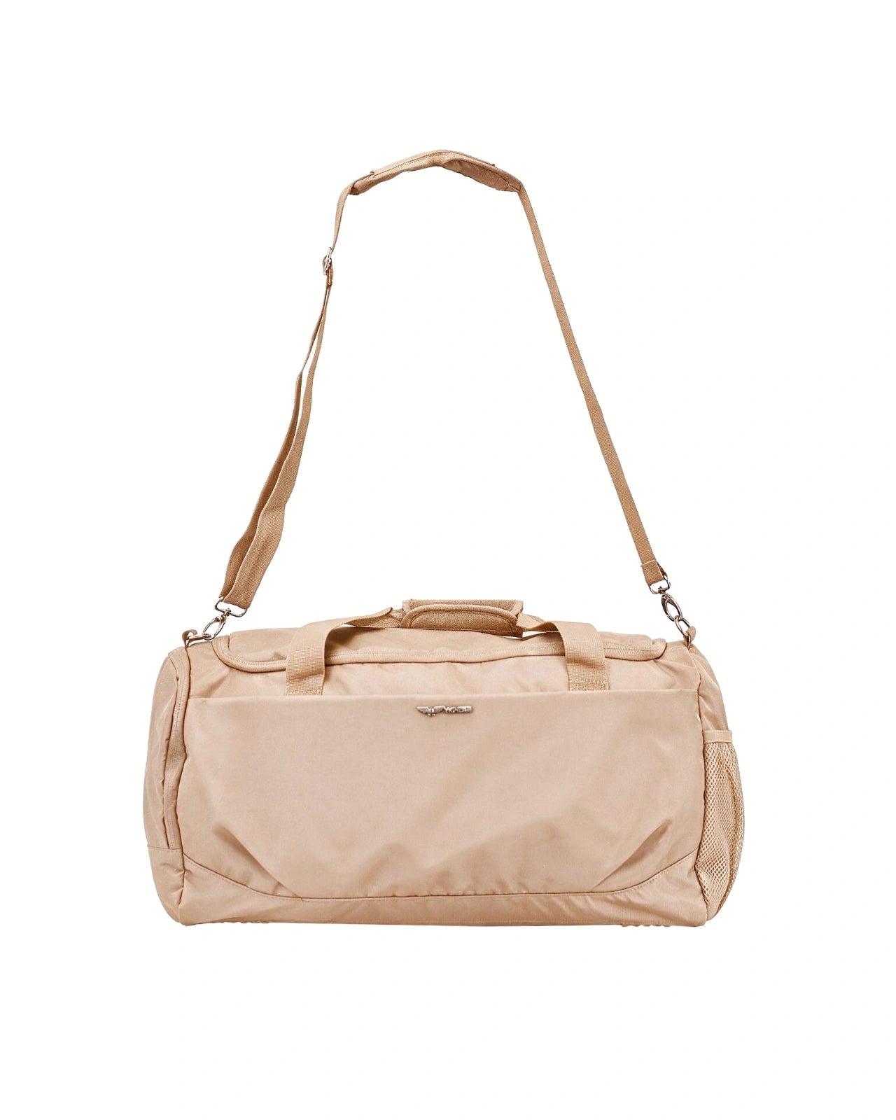 Borsa sportiva da viaggio WINGS per palestra con scomparto per scarpe BEIGE