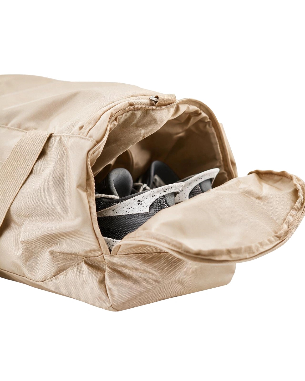 Borsa sportiva da viaggio WINGS per palestra con scomparto per scarpe BEIGE