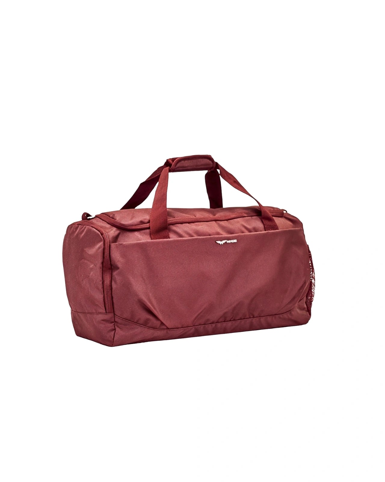 WINGS MAROON travel sports bag for the gym with a shoe compartment