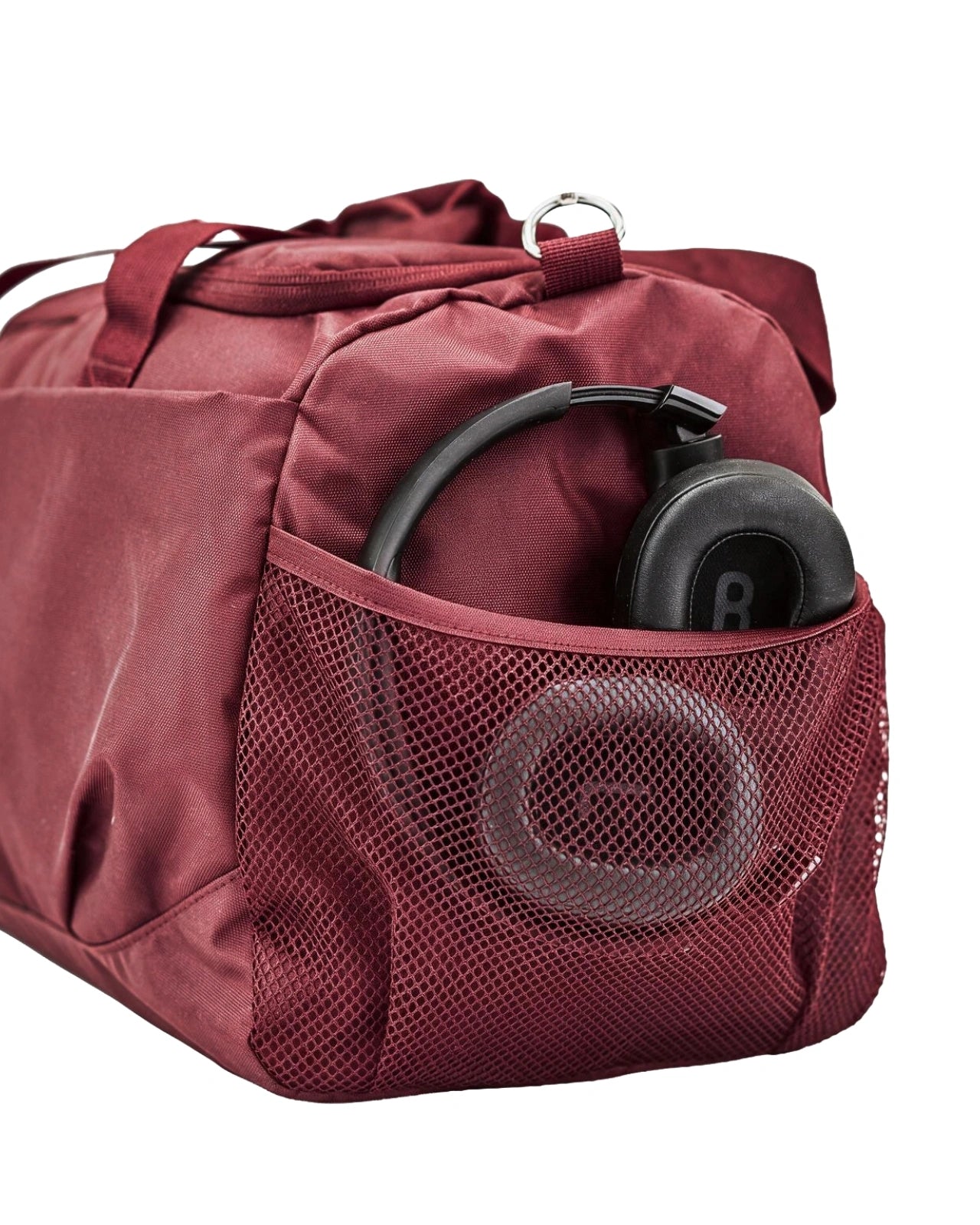 WINGS MAROON travel sports bag for the gym with a shoe compartment