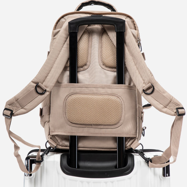 Strap for suitcase frame