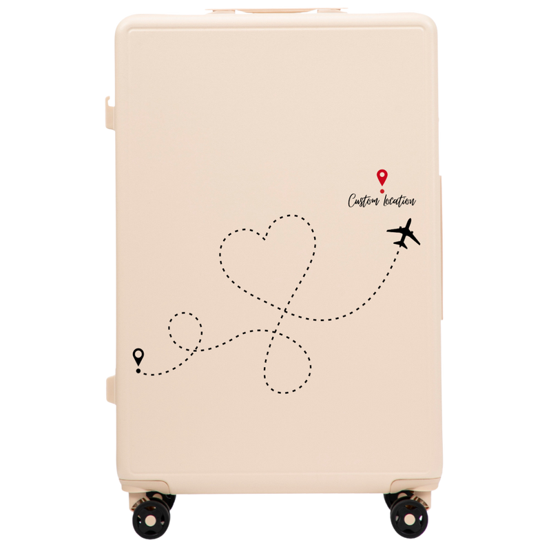Stor Wings ABS+ 28" Customized DIRTY WHITE TRAVEL