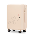 Среден куфар Wings ABS+ 24" Персонализиран DIRTY WHITE TRAVEL