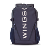 WINGS Youth School Backpack 23L for a 17-inch Laptop with Side Pockets, NAVY BLUE