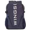 Jugendlicher WINGS-Schulrucksack 23 l für 17-Zoll-Laptops mit Seitentaschen, MARINEBLAU
