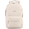 Lightweight WINGS school backpack for a 17-inch laptop, 21L, for school and university, BEIGE
