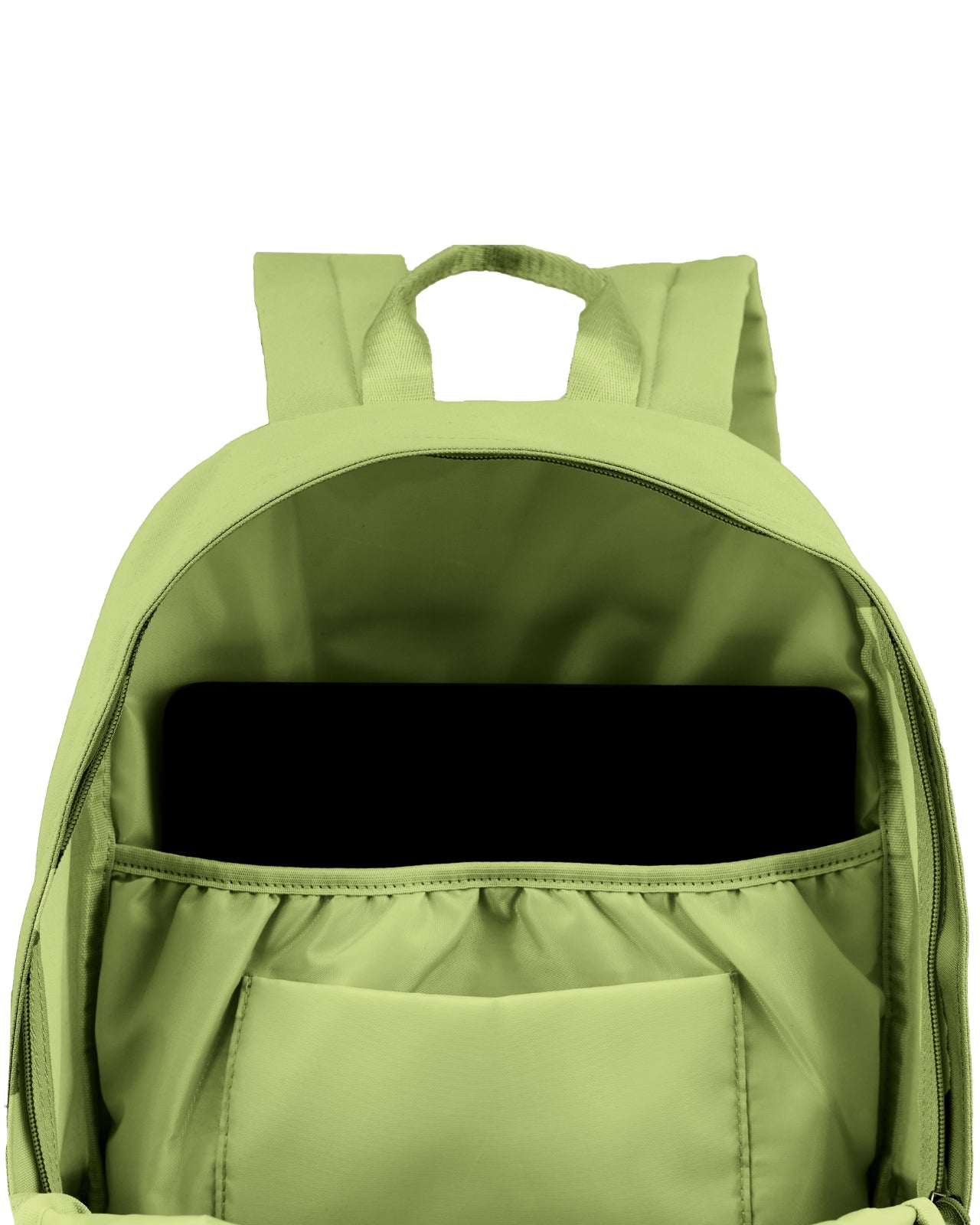 Let WINGS, let skoelrygsæk til 17-tommers laptop, 21 L, til skole og universitet, GREEN