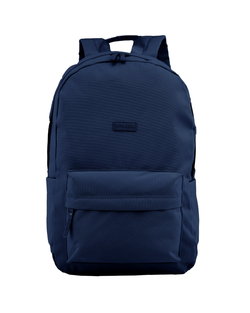 Lengva WINGS mokyklinė kuprinė 17 colių nešiojamajam kompiuteriui, 21 l, į mokyklą ir universitetą, NAVY BLUE