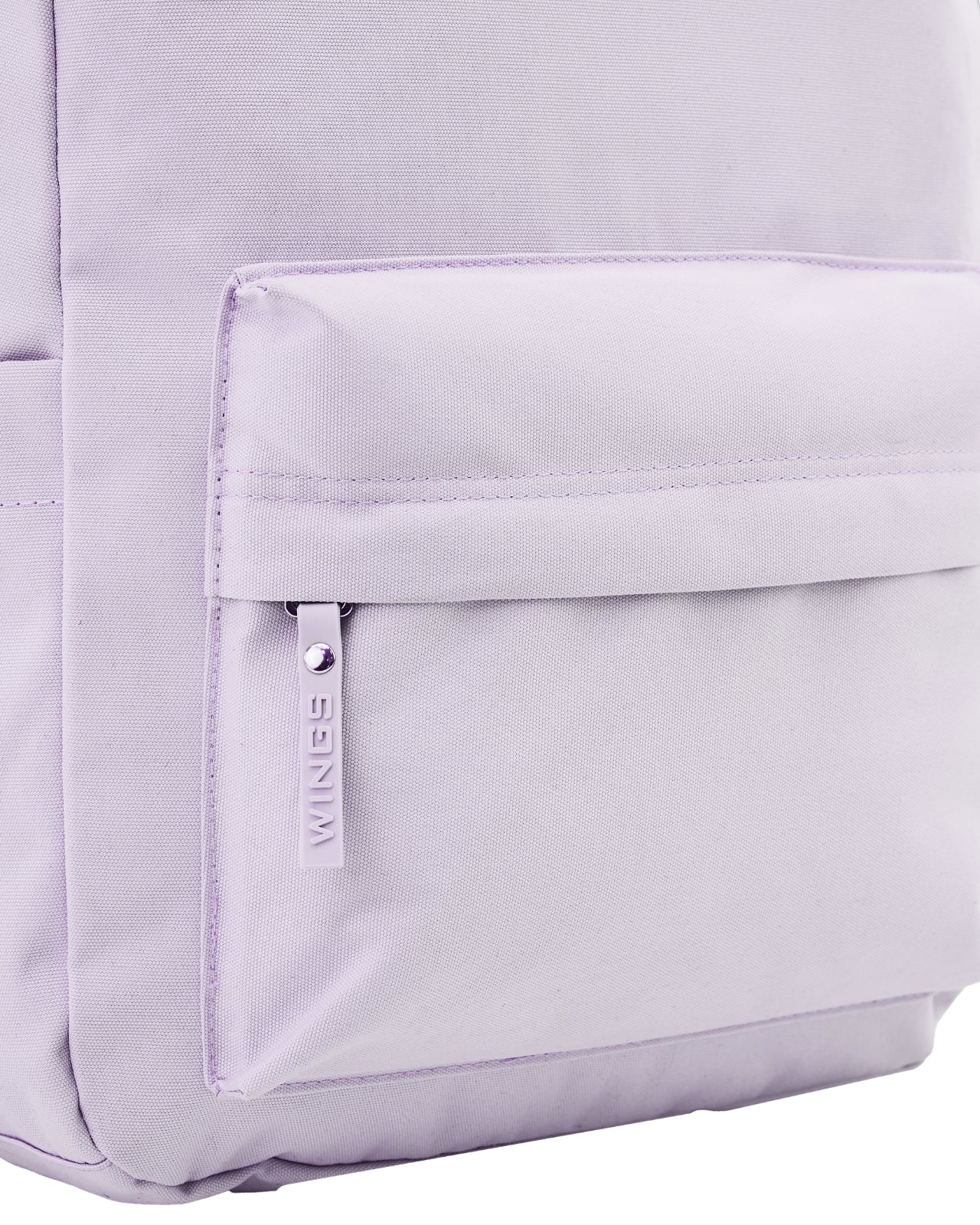 Light Purple WINGS lightweight school backpack for a 17-inch laptop, 21 L, for school and university