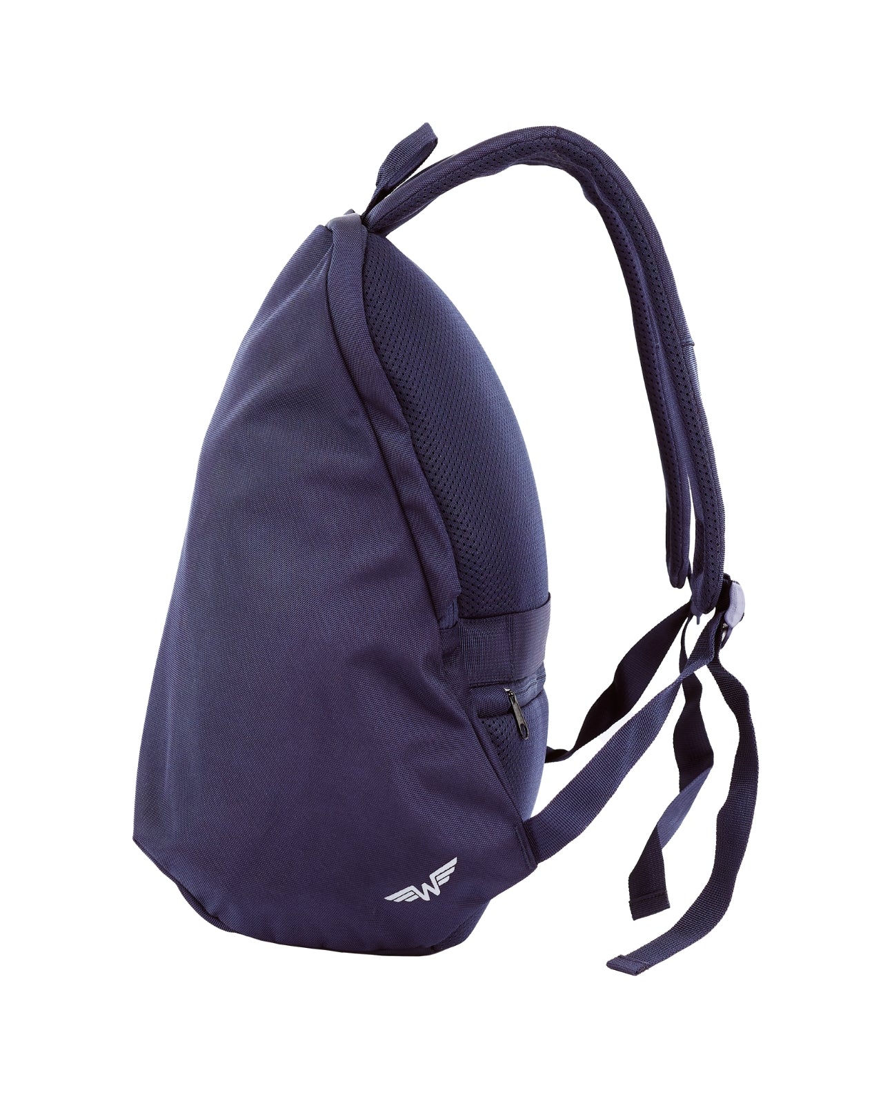 WINGS 24L expandable school backpack for a 15.6-inch laptop, for school and university, NAVY BLUE