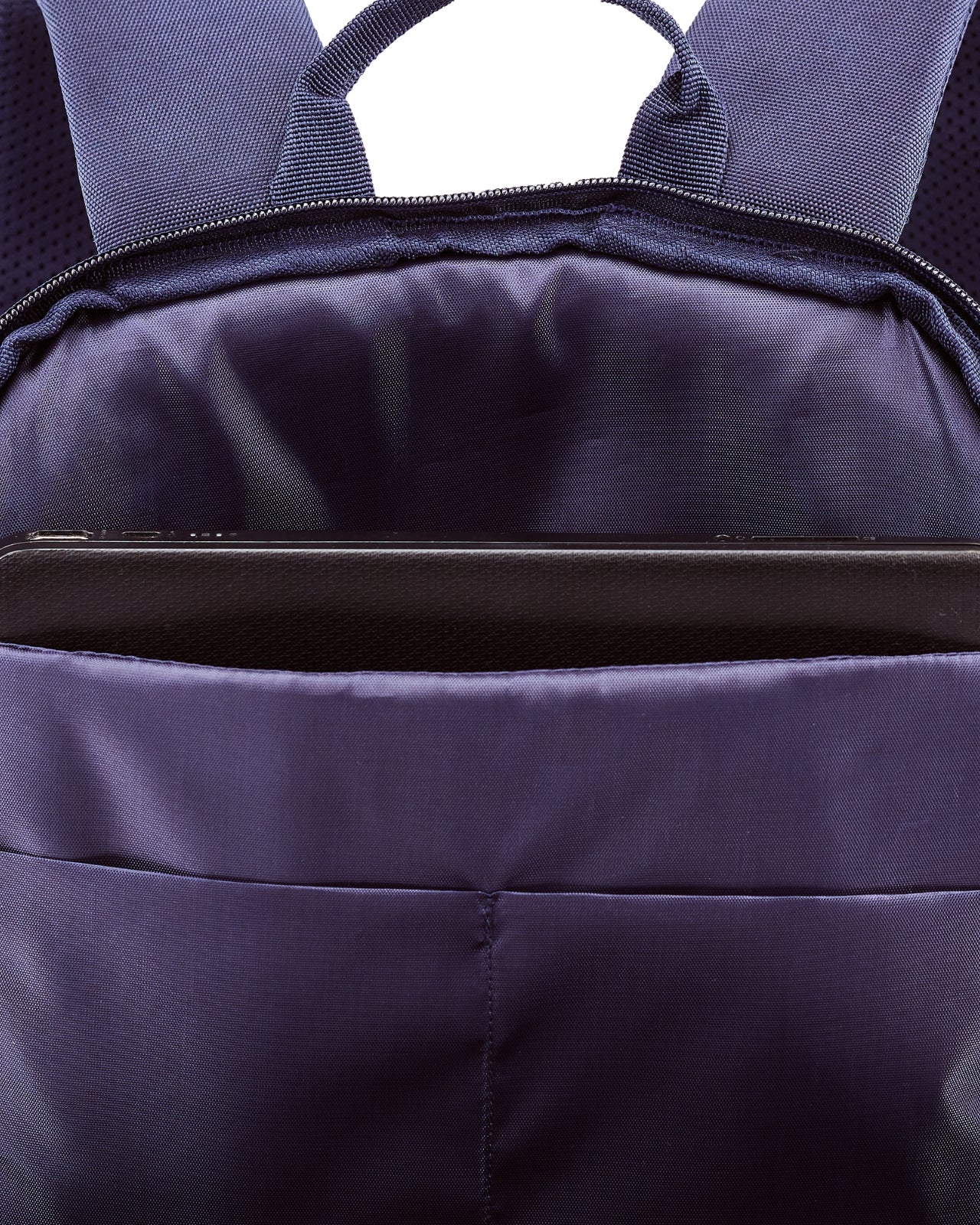 WINGS 24L expandable school backpack for a 15.6-inch laptop, for school and university, NAVY BLUE