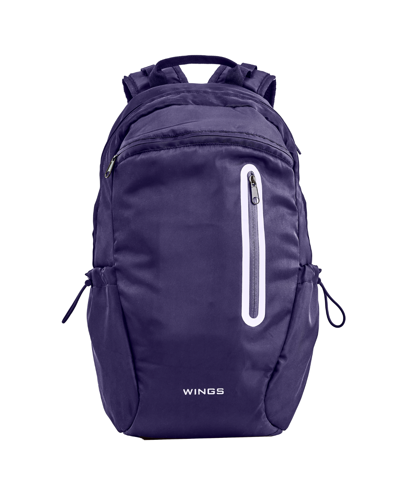 WINGS skoletaske 24 L til 15,6-tommers laptop med reflekser og A4-organizer, marineblå