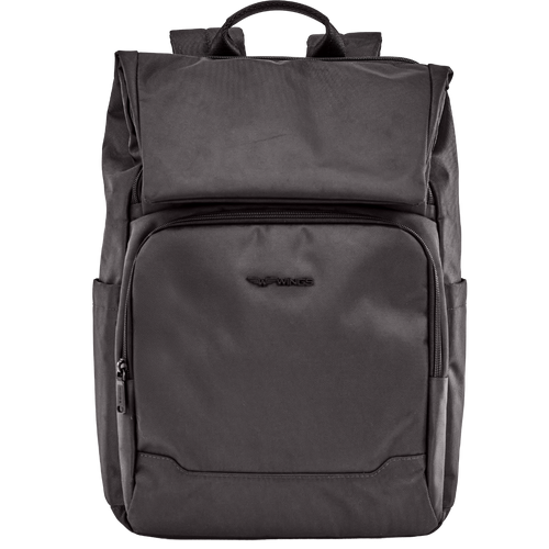 Men's backpack BRANT WINGS for 17-inch laptop travel 22L BLACK