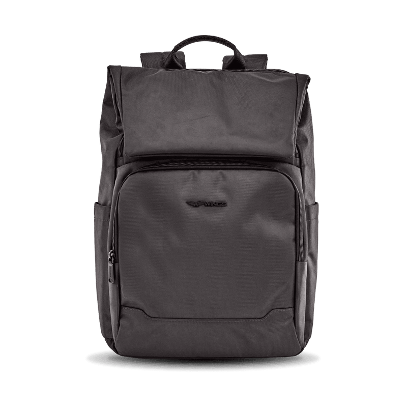 Men's backpack BRANT WINGS for 17-inch laptop travel 22L BLACK