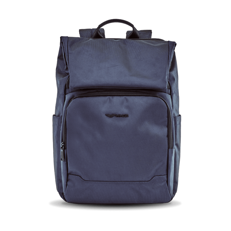 Men's backpack BRANT WINGS for 17-inch laptop travel 22L DARK BLUE