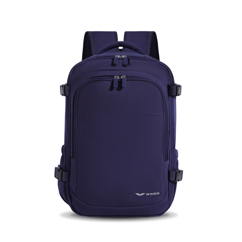 WINGS-handbagagerugzak  handbagage voor Ryanair en Wizz Air, lichte reisrugzak BLUE