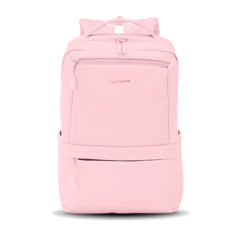 Kabinekuffert rygsæk WINGS CBP003 med laptoplomme og rygventilationssystem PINK