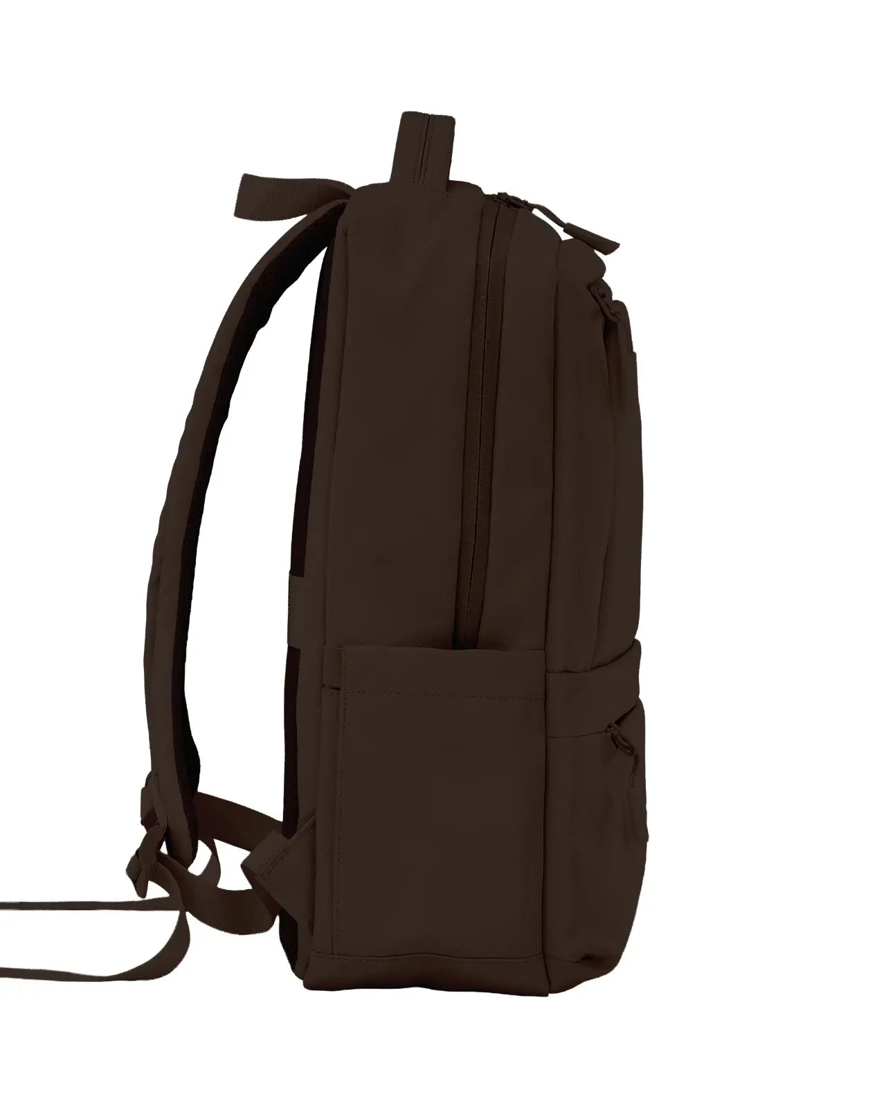 Plecak kabinowy WINGS CBP003 bagaż z kieszenią na laptop do pracy i podróży CHOCOLATE BROWN CABIN BACKPACK