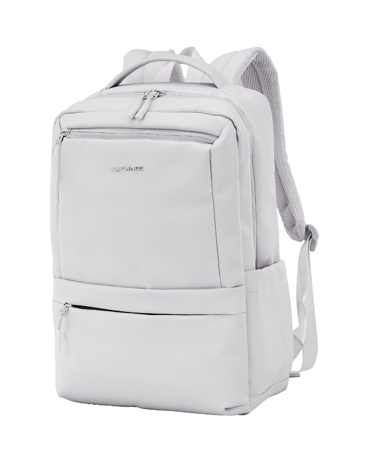WINGS CBP003 handbagagerugzak met laptopvak en rugventilatiesysteem, grijs