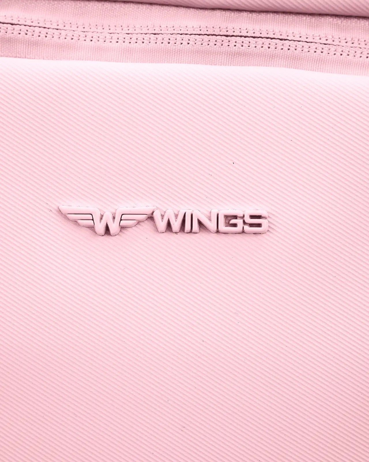 Plecak kabinowy WINGS CBP003 bagaż z kieszenią na laptop i systemem wentylacji pleców PINK CABIN BACKPACK