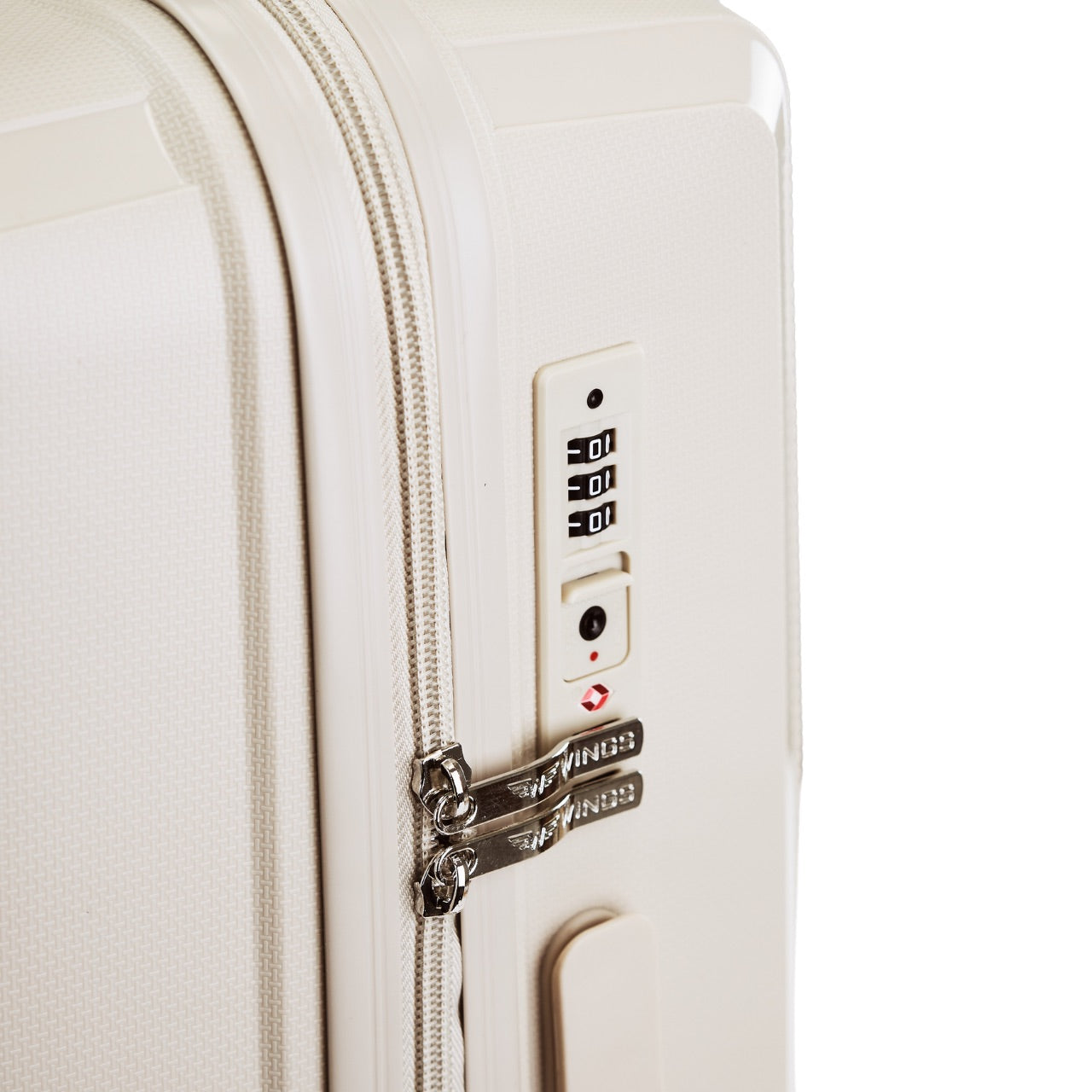 Valise cabine Wings COCKATIEL polypropylène 20" BEIGE