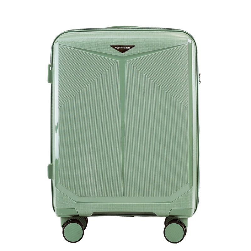 Кабинен куфар Wings COCKATIEL полипропилен 20" БЯЛО-ЛИЛАВ