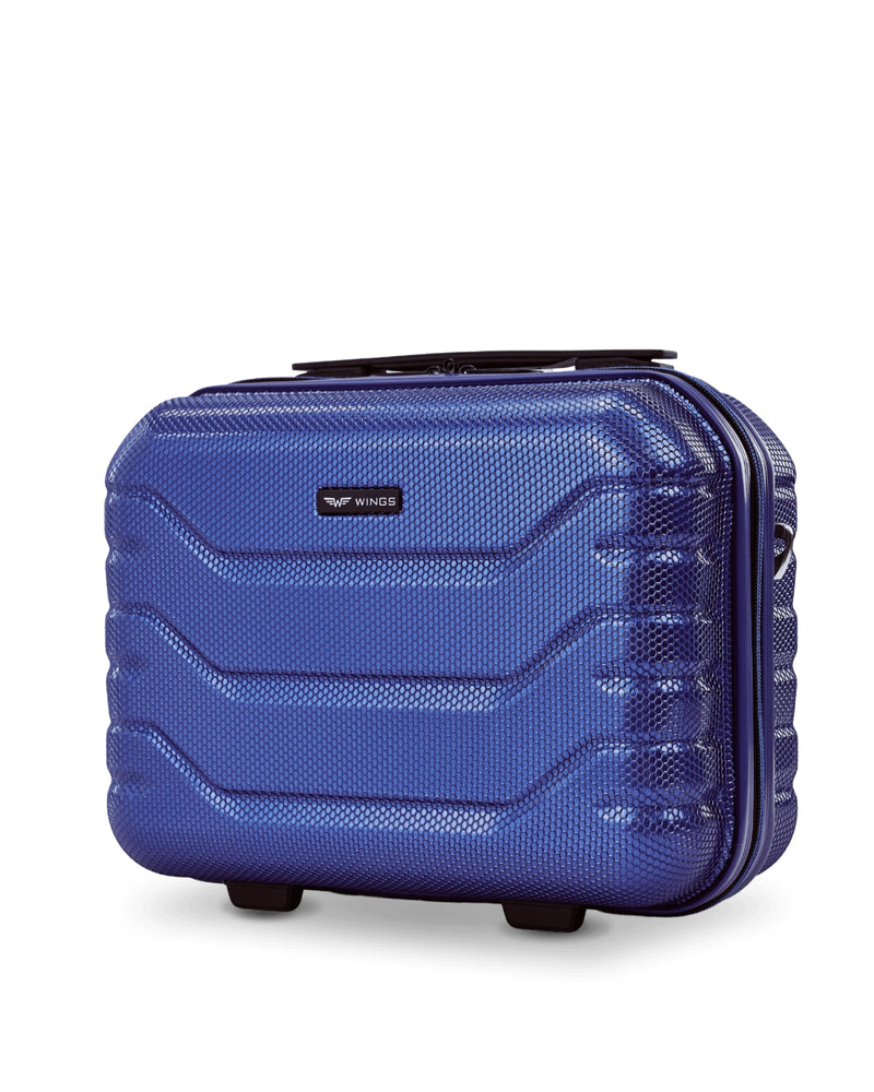 Cestovní kufřík Wings CRAKE kosmetická taštička 14" STŘEDNĚ MODRÁ