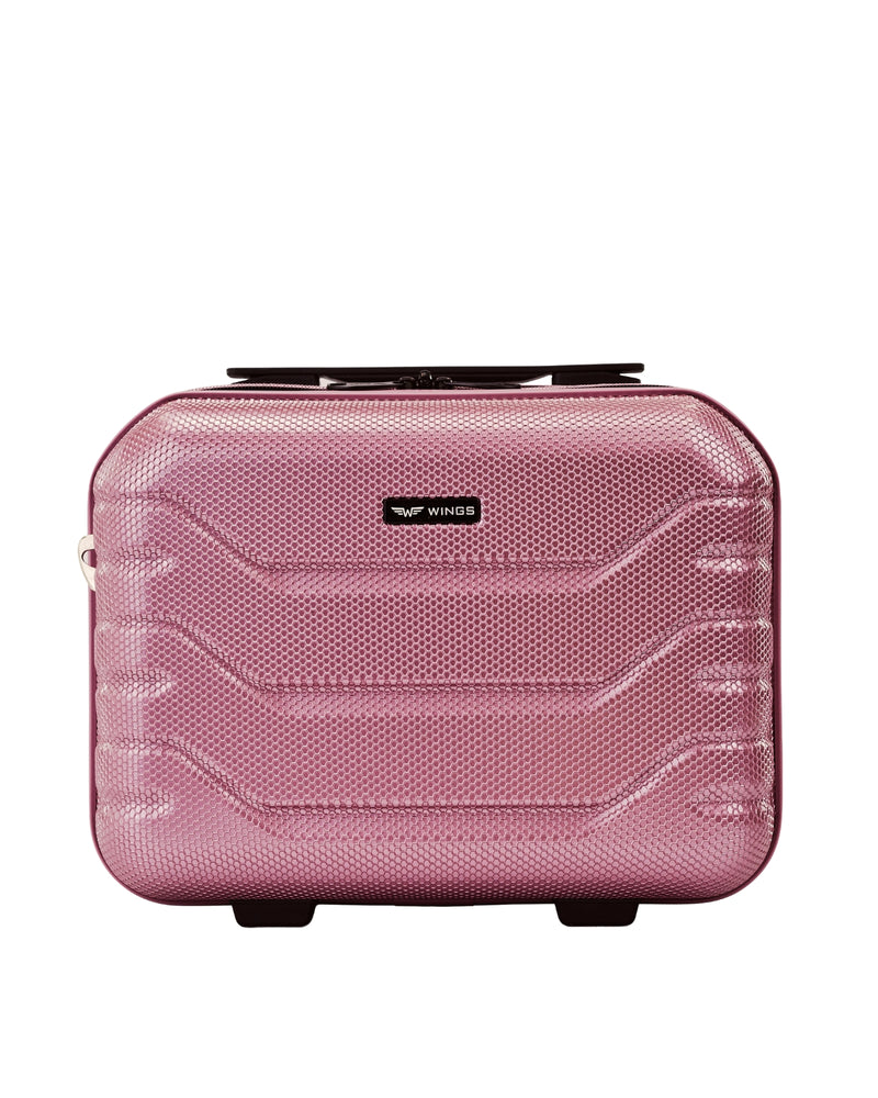 Cestovní kufřík Wings CRAKE kosmetická taštička 14" ROSE GOLD
