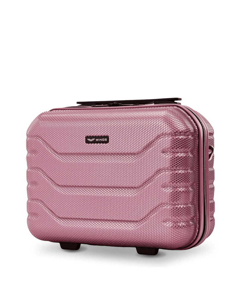Cestovní kufřík Wings CRAKE kosmetická taštička 14" ROSE GOLD