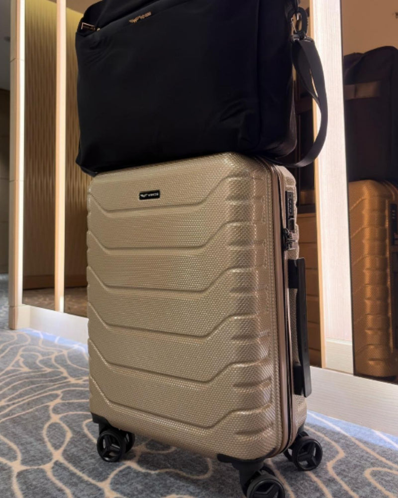 Kabinový kufr Wings CRAKE 20“ ZLATÝ