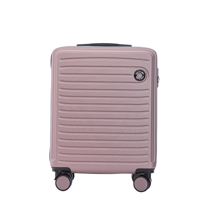 Кабинен куфар Wings ABS+ COOT 20" РОЗОВО ЗЛАТО