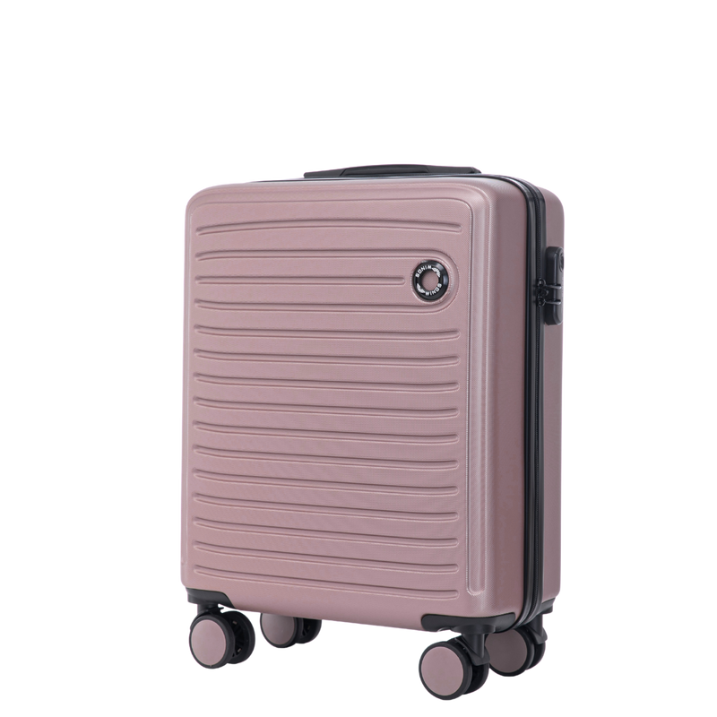 Кабинен куфар Wings ABS+ COOT 20" РОЗОВО ЗЛАТО