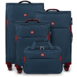 Ensemble de 3 valises DIPPER + sac cabine Wings BLEU